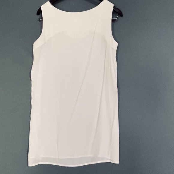 Jones New York Ivory Keyhole Relaxed Bateau Blouse Women’s Size 6 - Picture 4 of 8